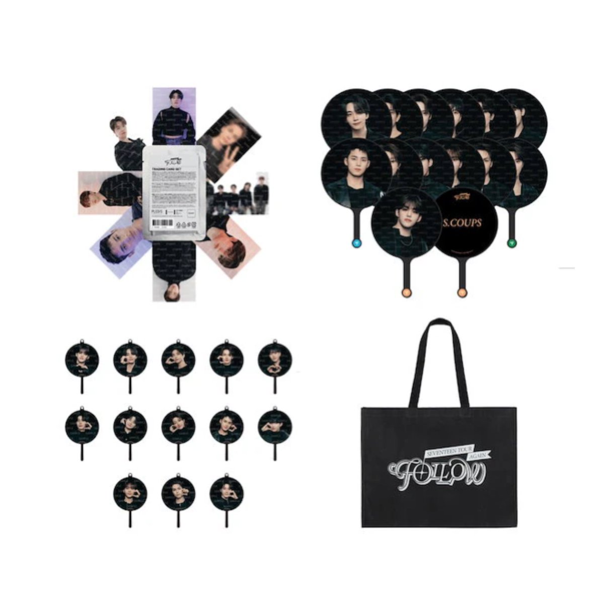 ミンハオ うちわ セット SEVENTEEN THE8 ミンハオ うちわ セット