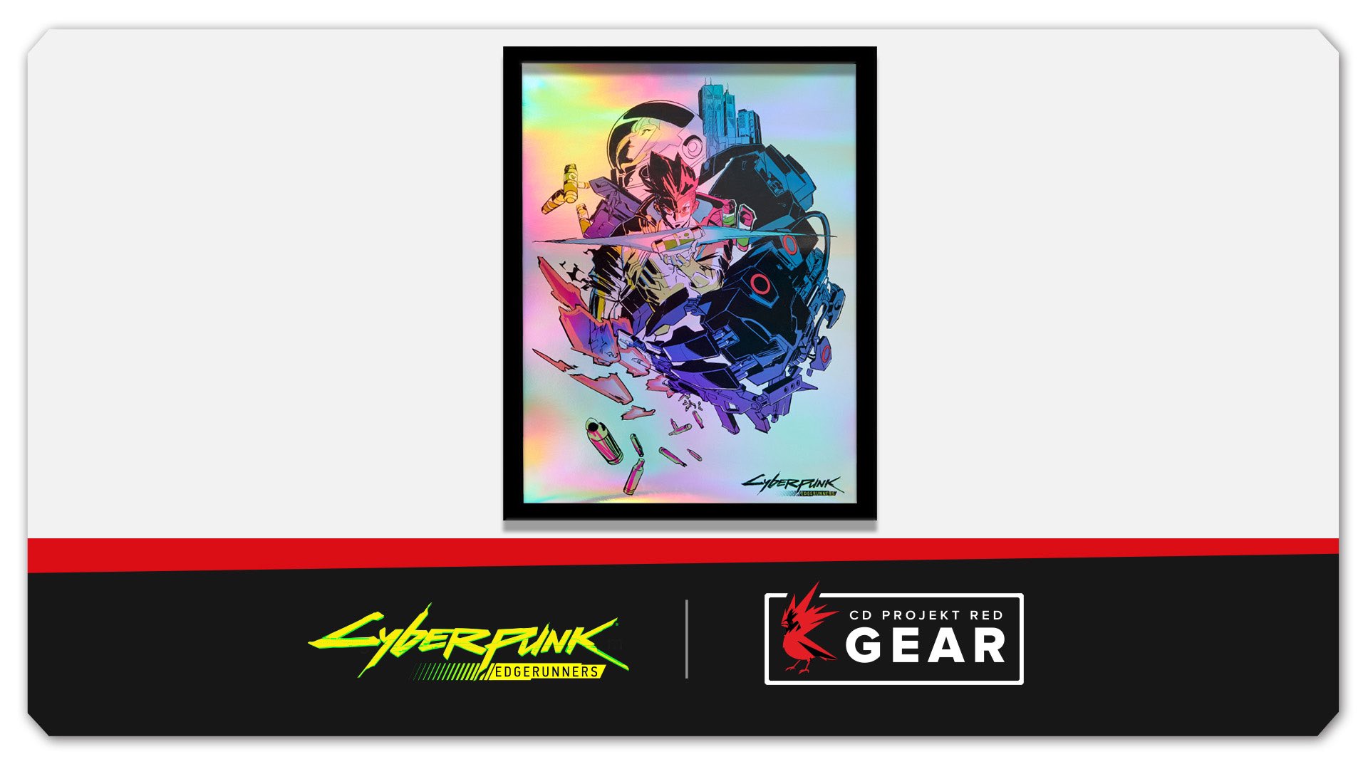 サイパーパンクエッジランナーズ Cyberpunk ホログラムポスター