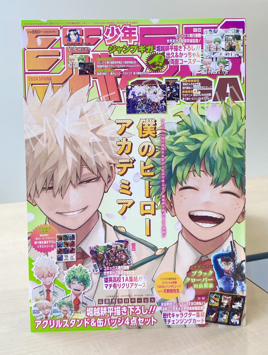 ヒロアカ 原画展 幼なじみ アートポスター 緑谷出久 爆豪勝己 幼馴染