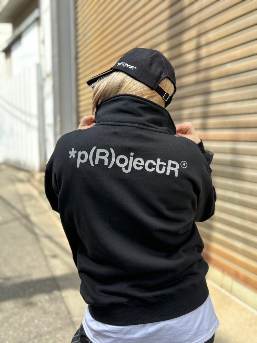 p(R)ojectR? Logo Half Zip Sweat p(R)ojectR® Logo Half Zip Sweat 【公式