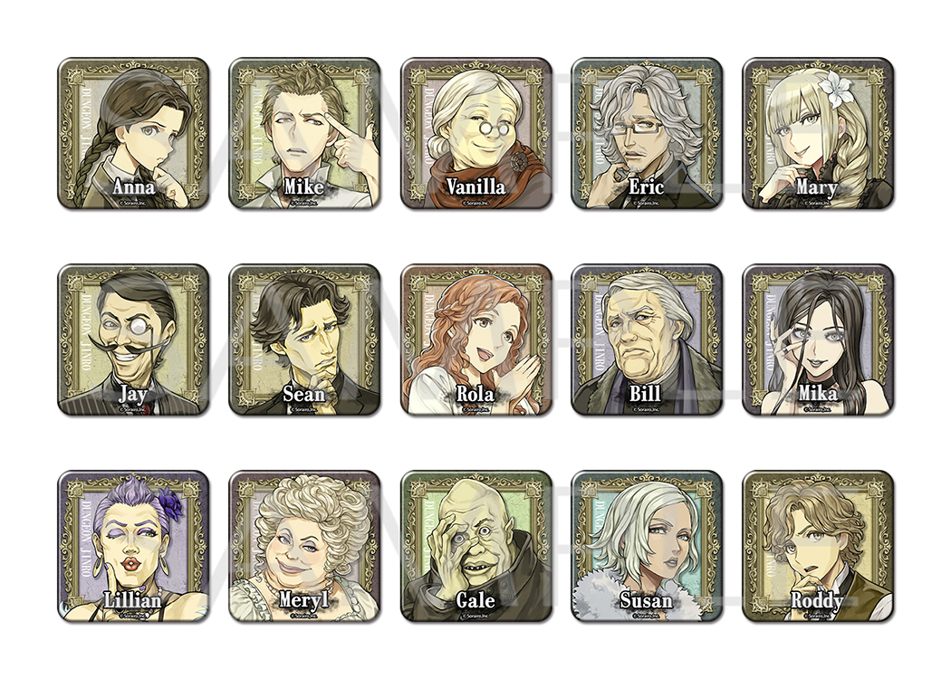 人狼ジャッジメント 人狼j ダンジョン人狼 SP1(ホロあり)缶バッジ