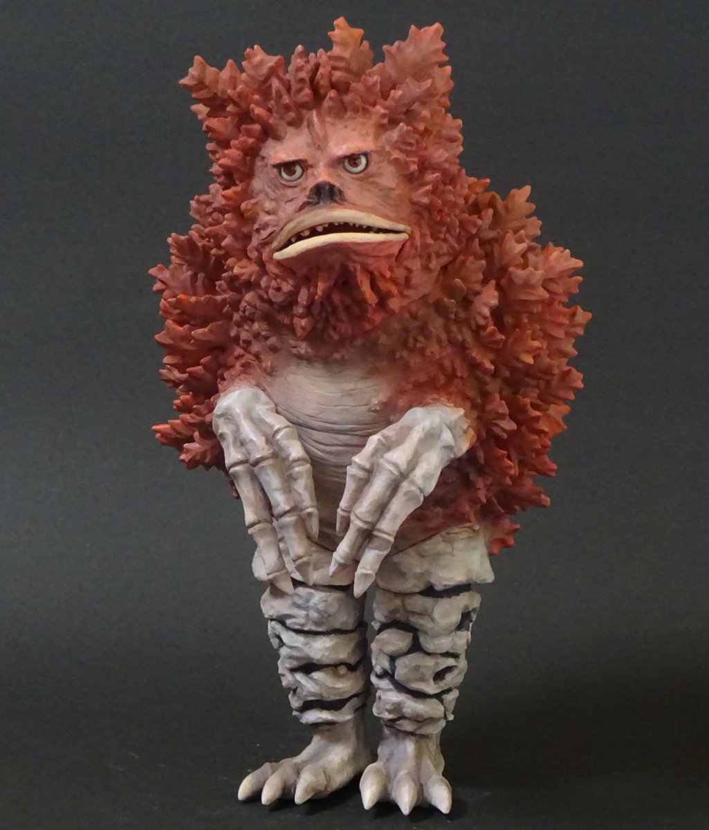 ビリケン商会 ガラモン【ソフビキットの完成品】 リアルモデルキット