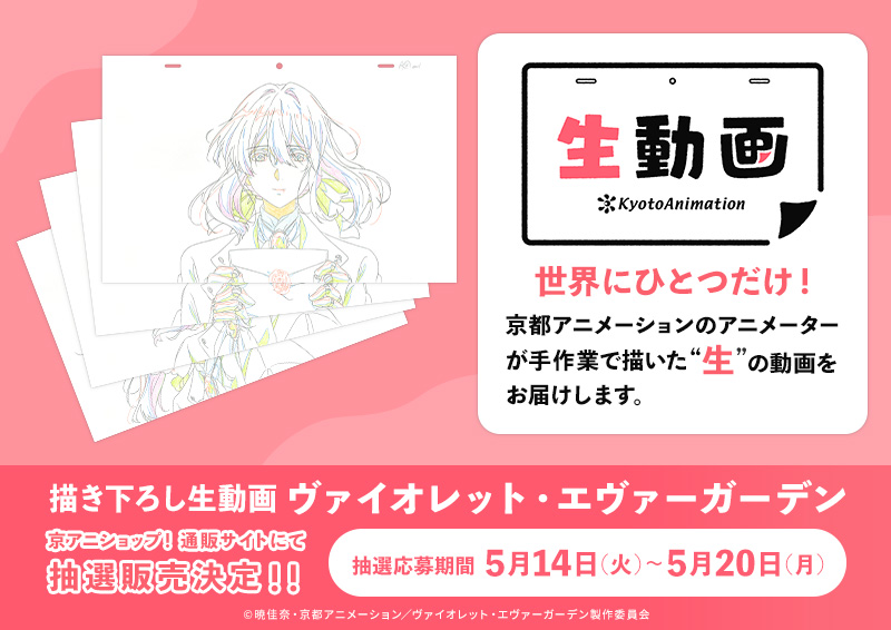 新品・未開封】らき☆すた 描き下ろし生動画 京アニショップ