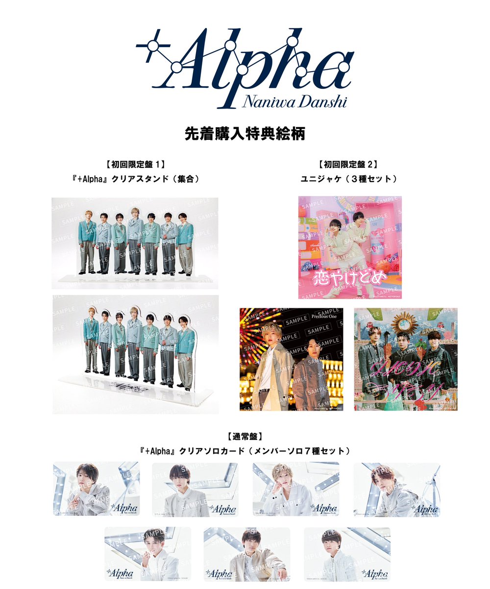 なにわ男子 会場予約購入特典セット 東京1/12 1/13 なにわ男子 会場予約