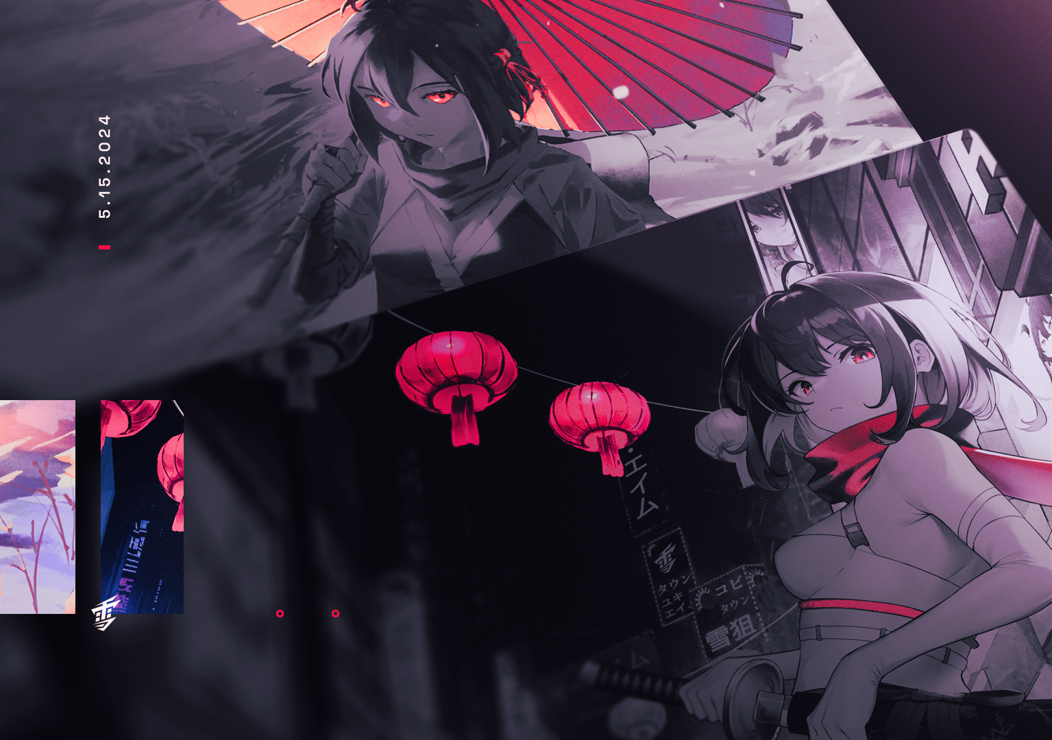 Yukr Aim(ユキエイム)ガラスマウスパッド Oni2.0 YukiAim ガラスマウス