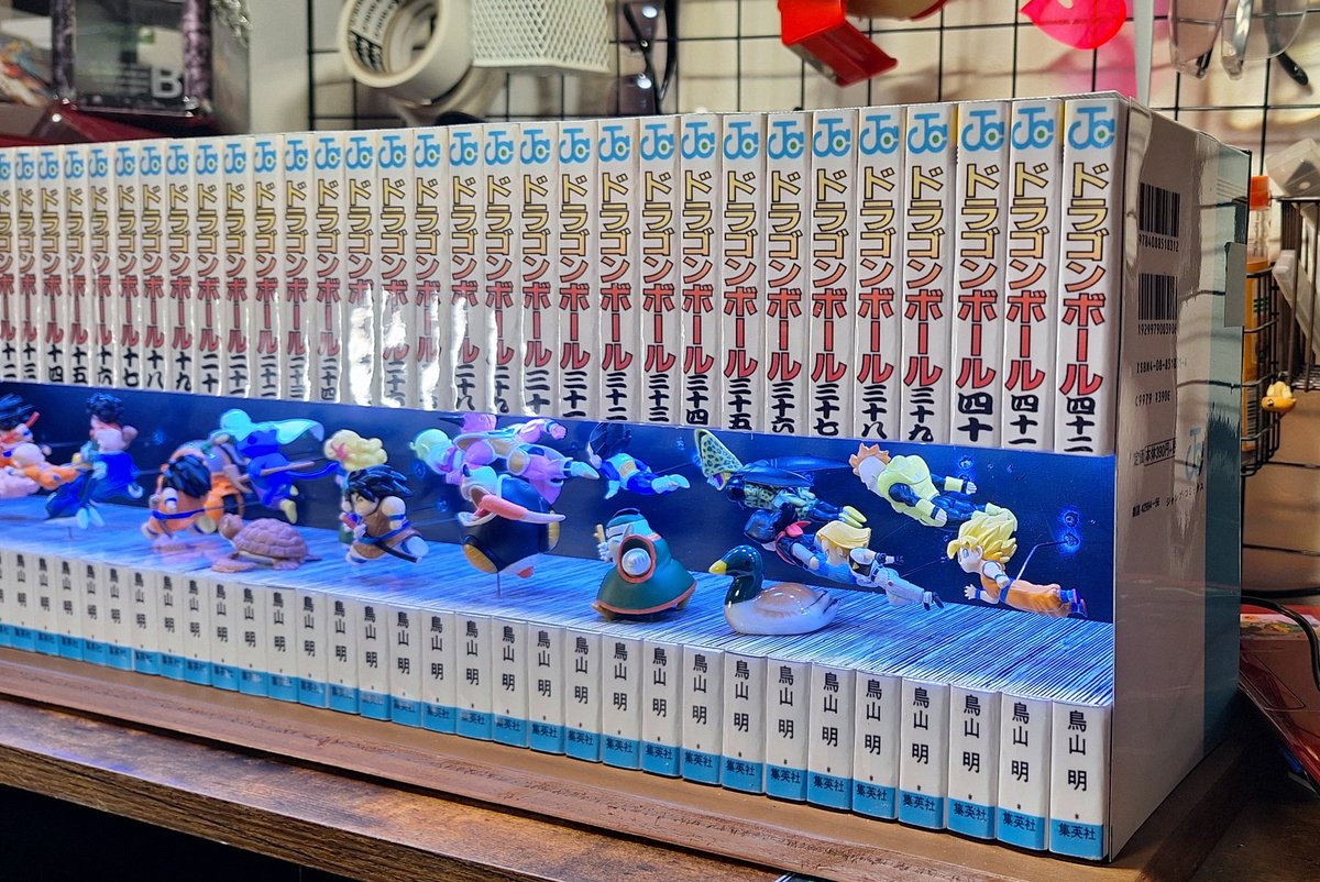 ドラゴンボール コミックス背表紙フィギュアセット DRAGON BALL