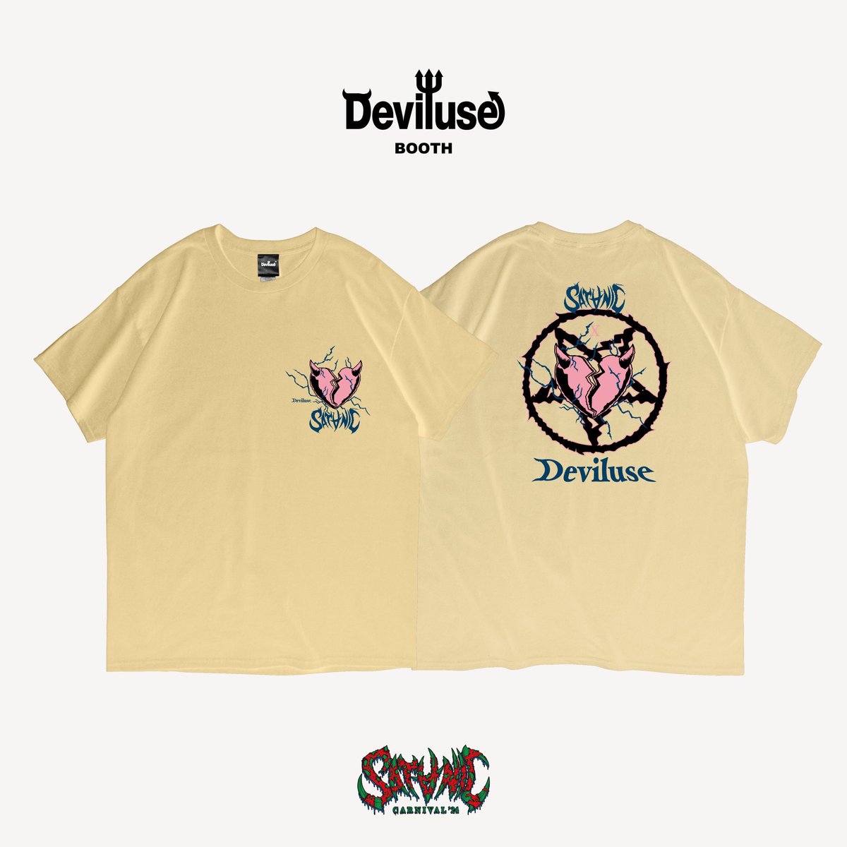 Deviluse ✖︎SHADOWS コラボTシャツ SHADOWS×Deviluse- 】 「Deviluse