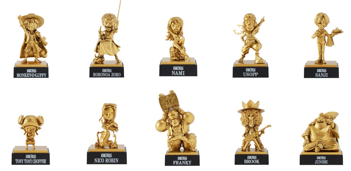 ワーコレ 第二弾熊本ワンピース像 全10種 コンプリートコレクタブル