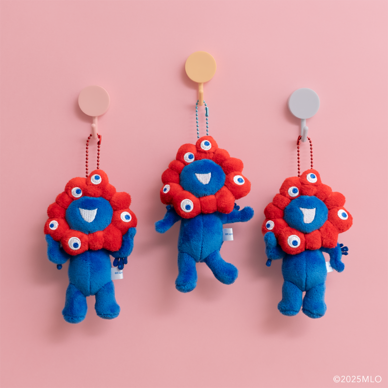 ミャクミャク ボールチェーンマスコット AB セット ぬいぐるみ