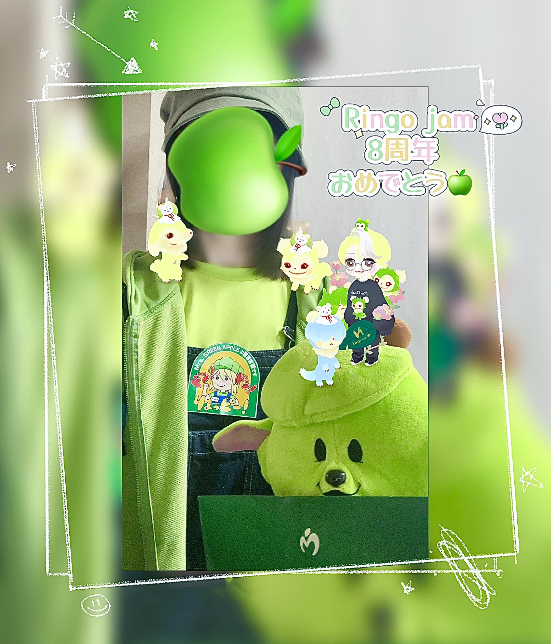 Mrs. GREEN APPLE メメル ストラップ Decoration Strap / MGA ver