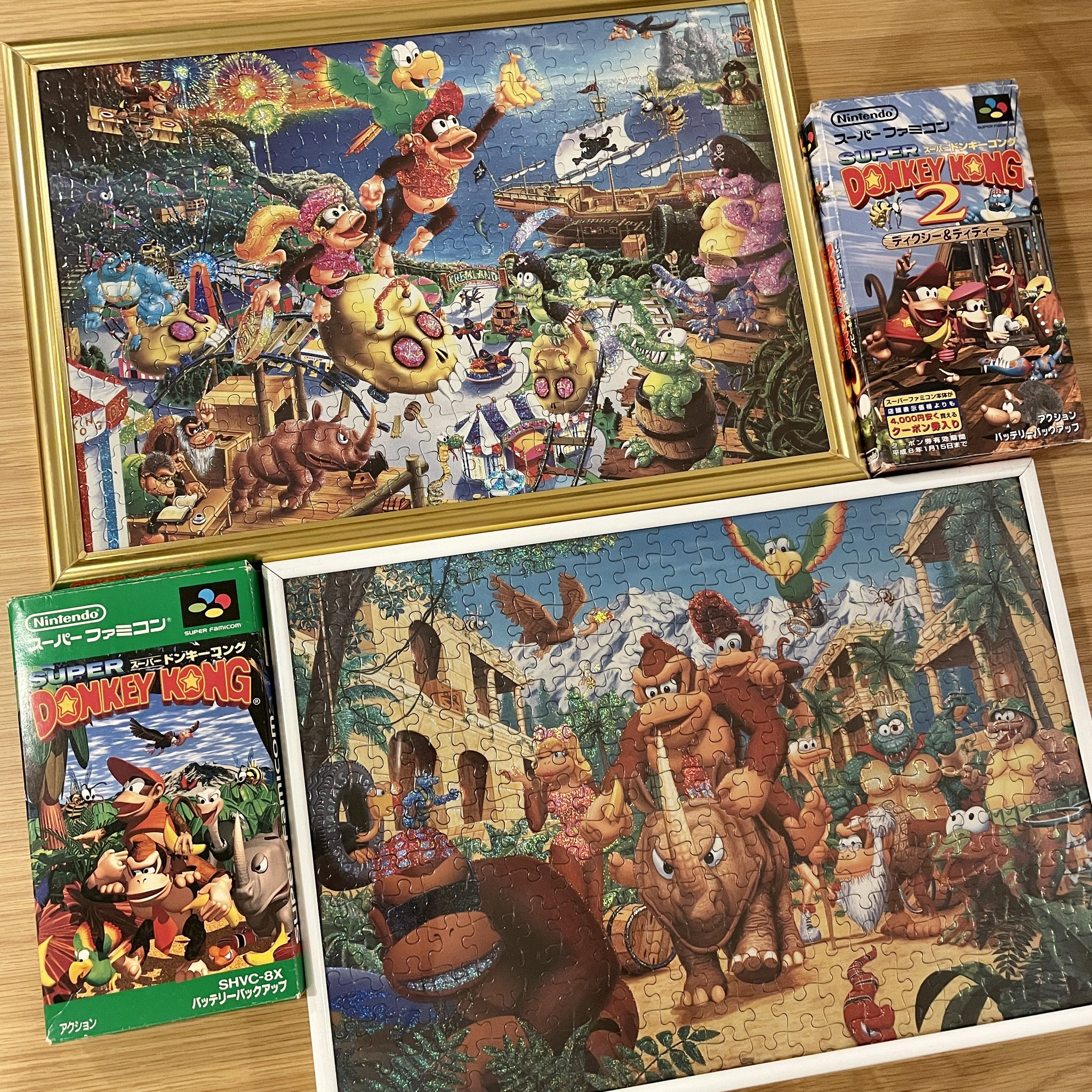 スーパードンキーコング ジグソーパズル スーパードンキーコング