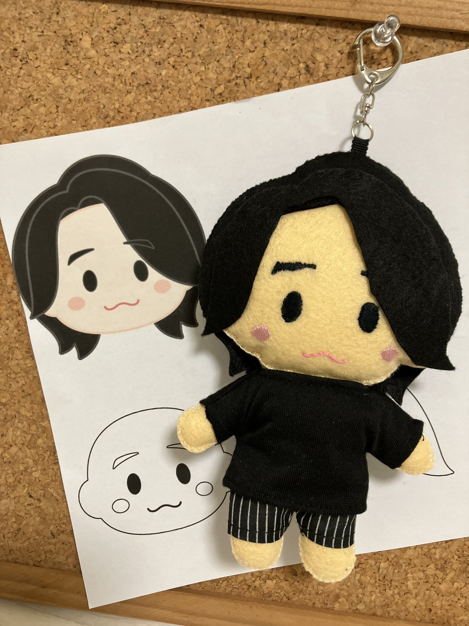 大森元貴 韓国 ライブ2025 ぬいぐるみキーリング ソウルコン た*S様