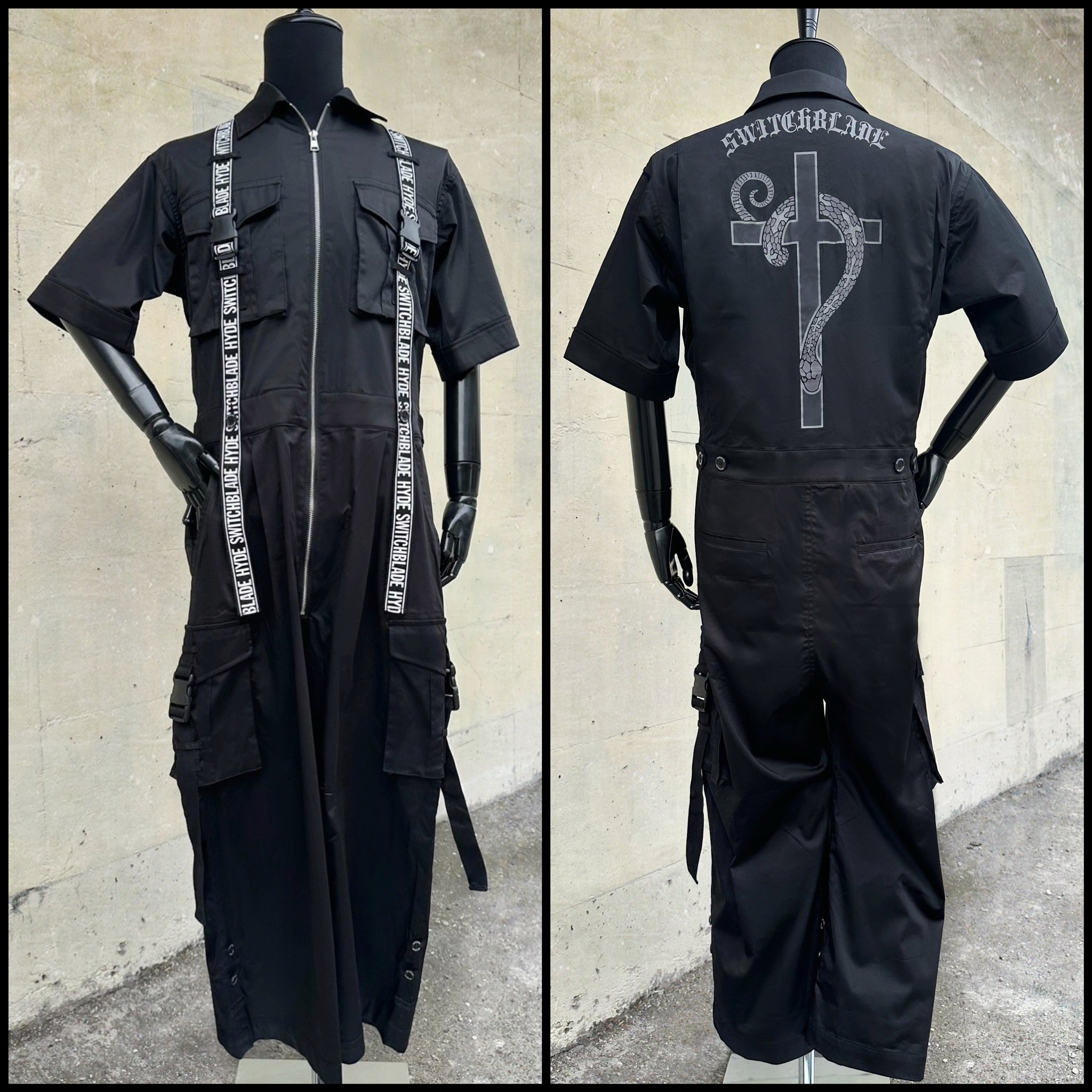 HYDE スイブレ スイッチブレードつなぎ Mサイズ HYDE × SWITCHBLADE