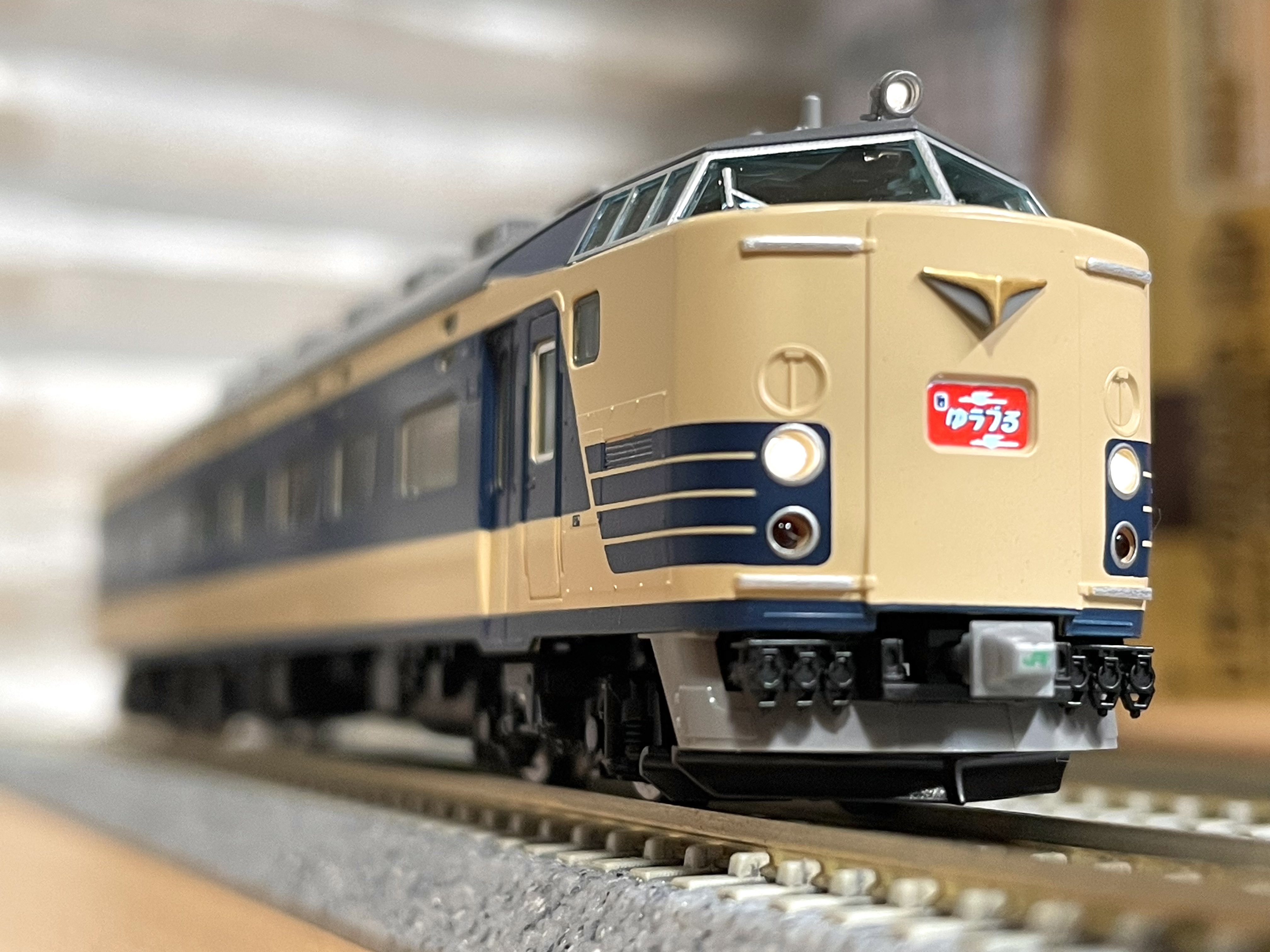 Nゲージ KATO 583系 485系 クモヤ90 向日町運転所 試運転編成