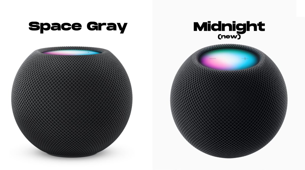 Pod mini ミッドナイト HomePod mini - Midnight - Walmart.com