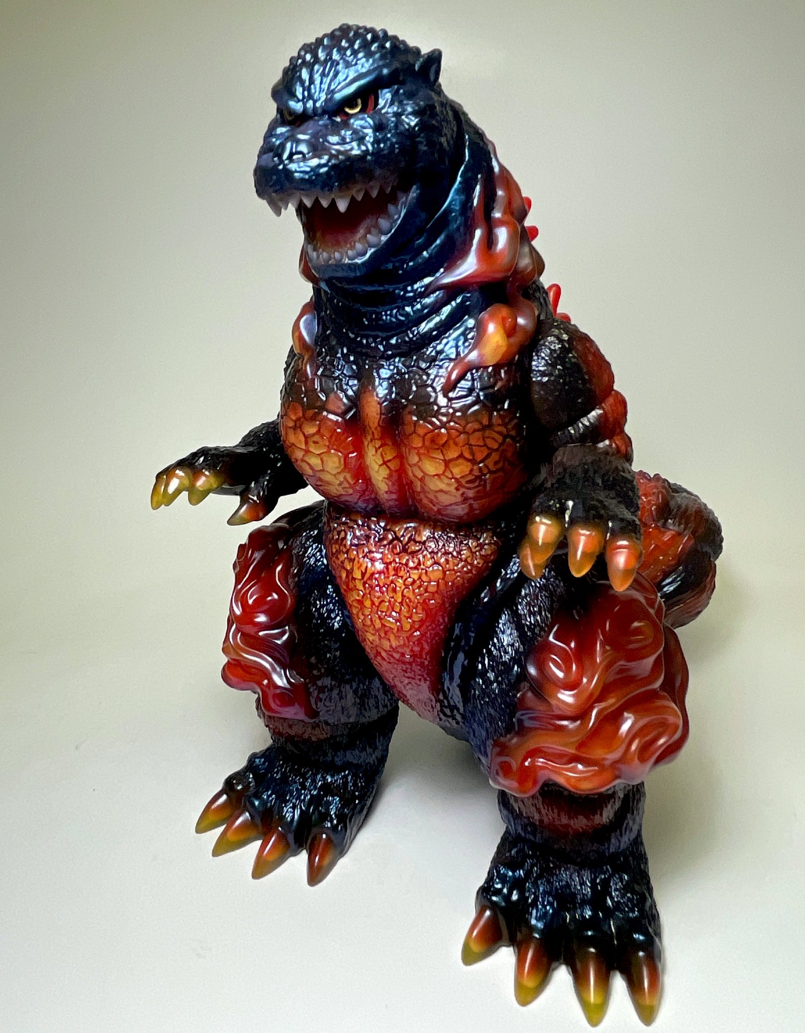 バーニングゴジラ1995 激昂 frog tree CORE plex ソフビ 【公式通販】