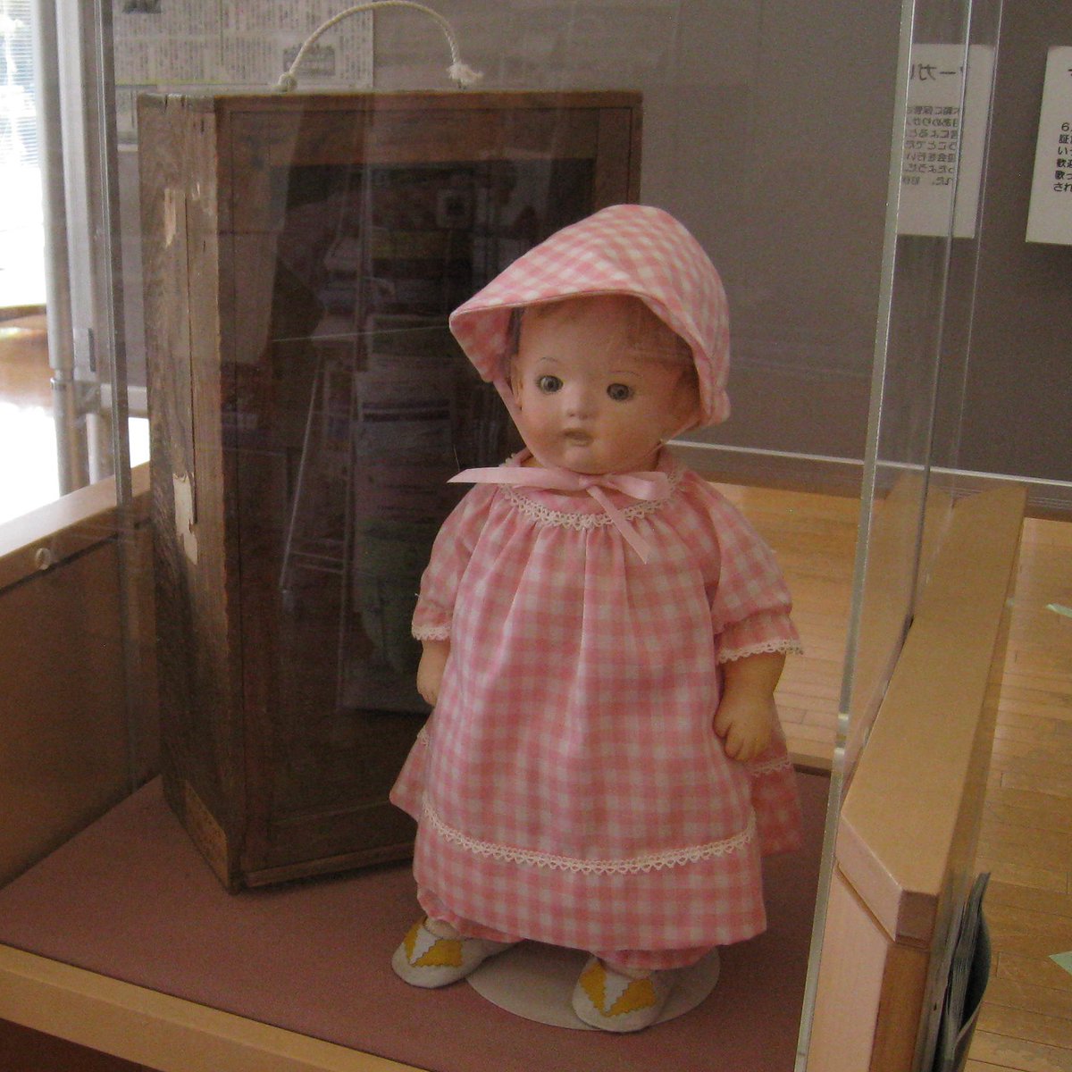 日米親善の象徴「青い目の人形」マーガレットちゃんを展示します