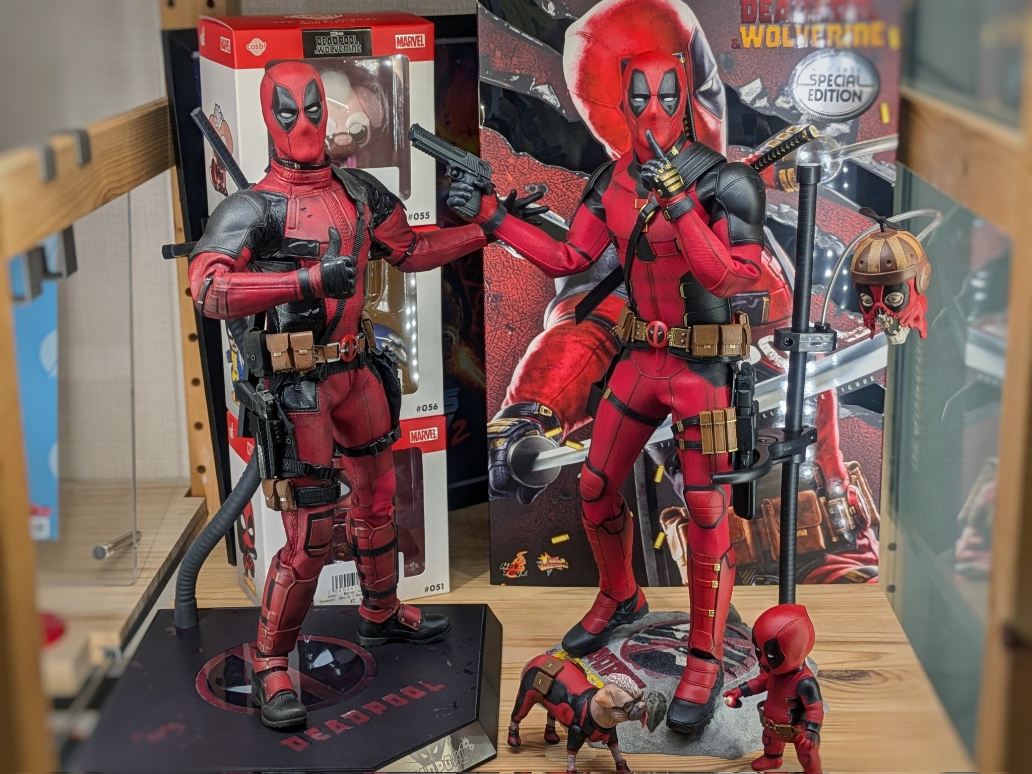 ホットトイズのアーマライズデッドプールトイサピエンス 高品質