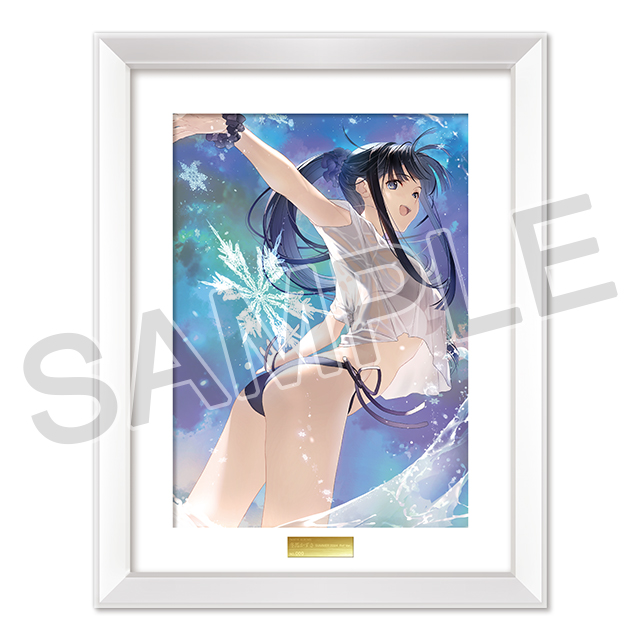 WHITE ALBUM2』直筆サイン入りクリスタアート小木曽雪菜 WHITE ALBUM2