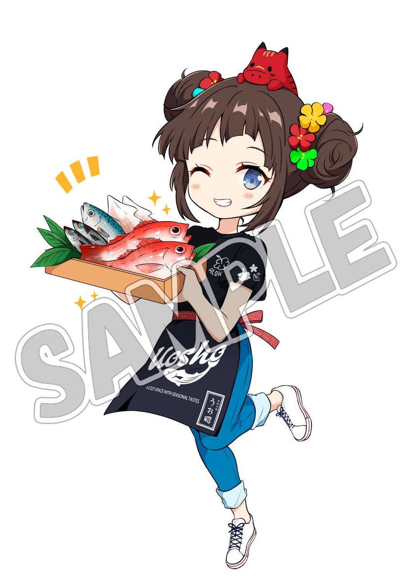 温泉むすめ いわき ステッカー いわき湯本温泉【温泉むすめ・いわき