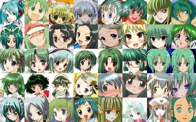 アニメキャラクター 緑色 ジャンプ アニメキャラクター 緑色 ジャンプ