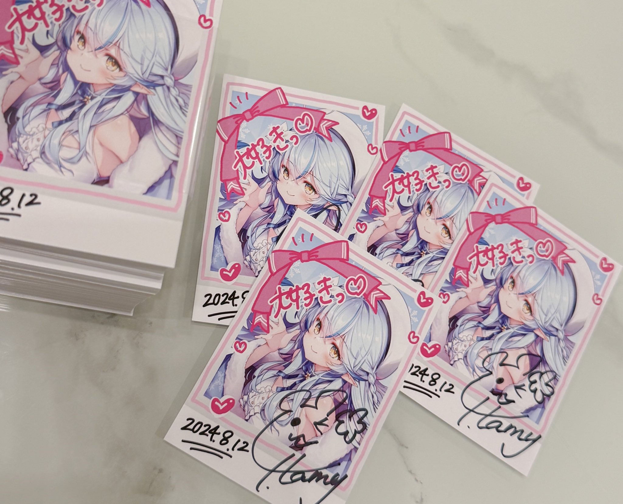 ホロライブ 雪花ラミィ 活動4周年記念 グッズラミィ推し♡はっぴ 法被