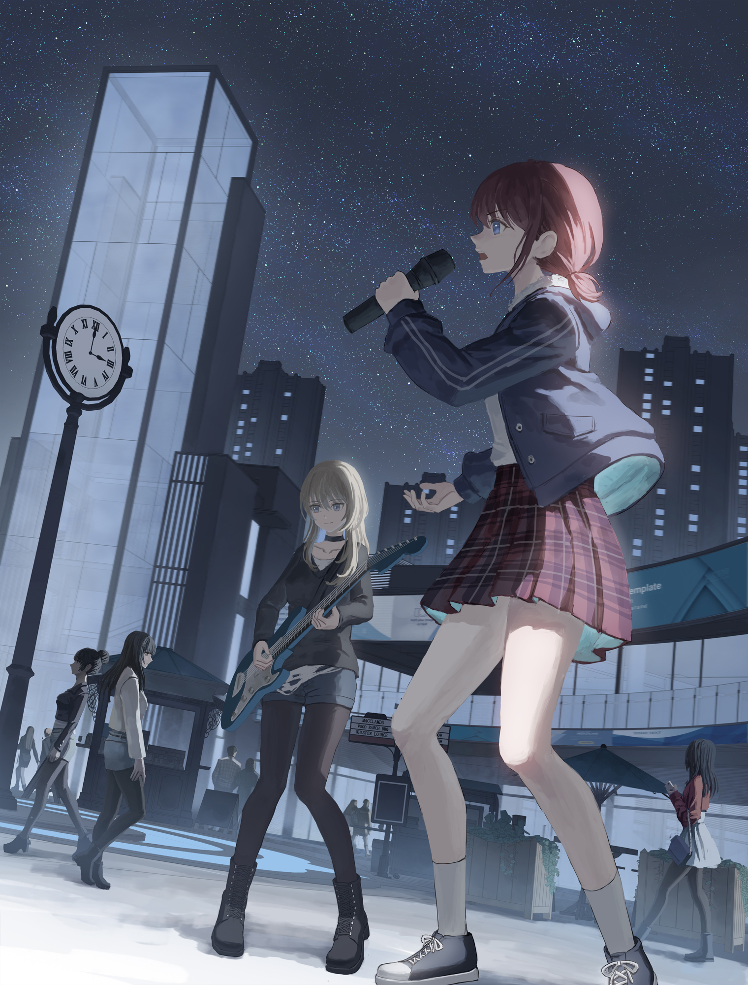 ガールズバンドクライ トゲアリトゲナシ 爆ぜて咲く B2ポスター 河原木