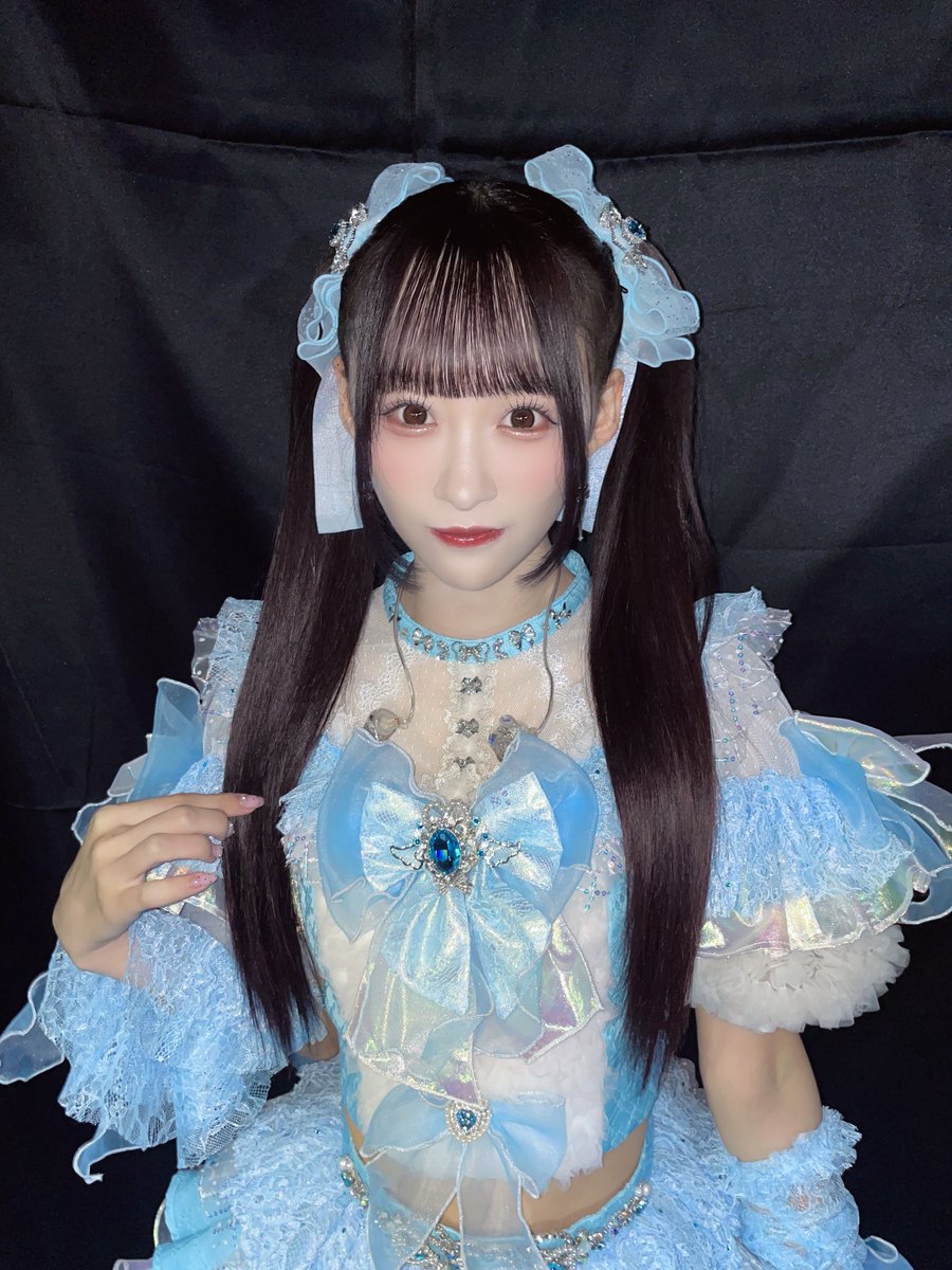 イコラブ 大場花菜 7周年 猫衣装 直筆 生写真 LOVE 大場花菜 生写真 7