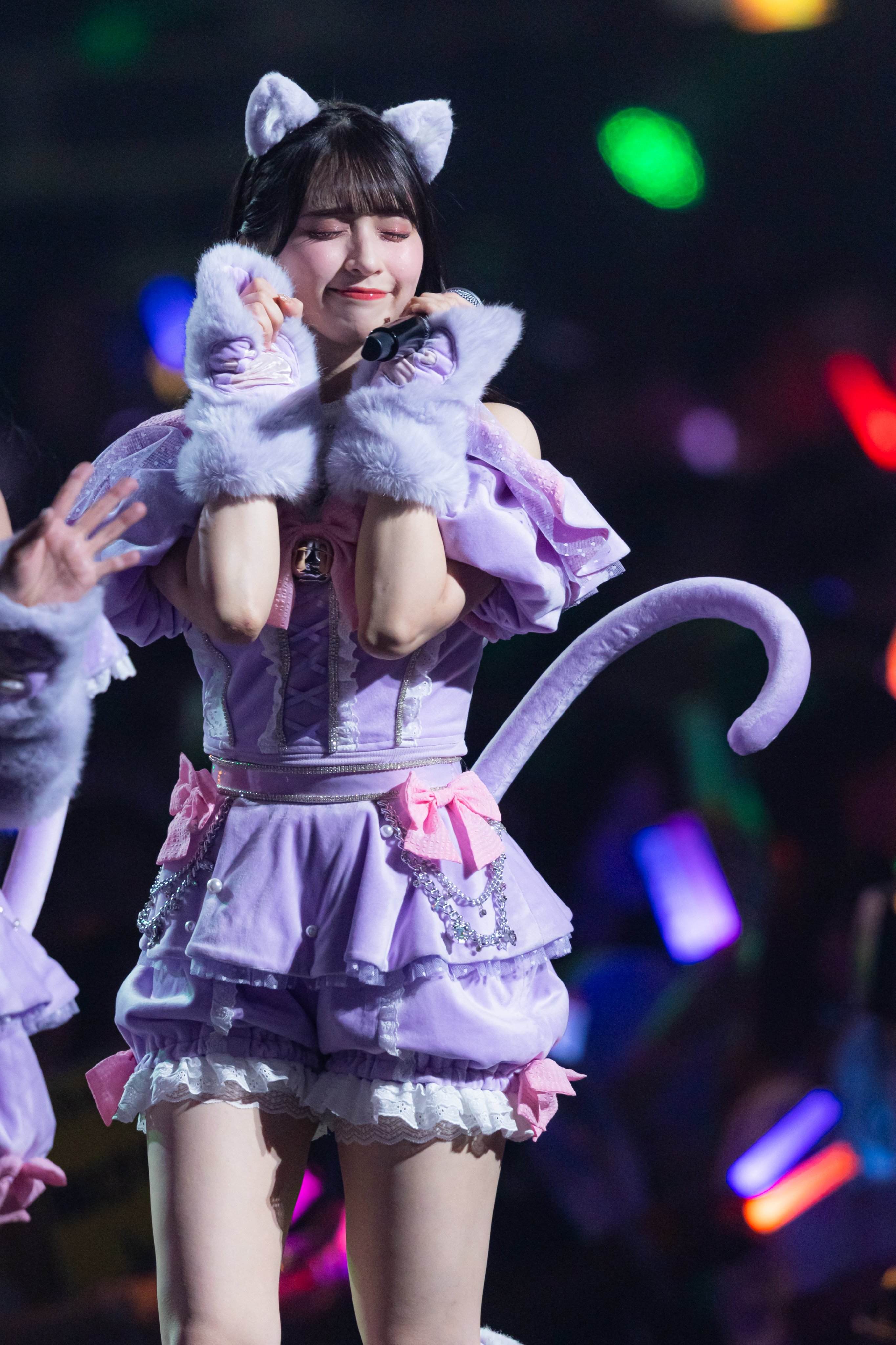 イコラブ 大場花菜 猫衣装 直筆 生写真 コメあり イコールラブ