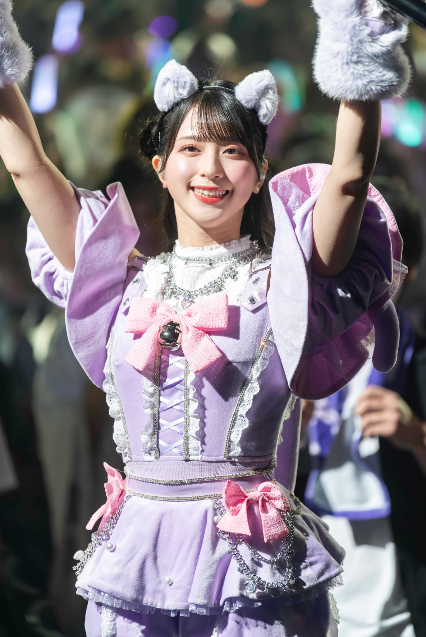 イコラブ 佐々木舞香 猫衣装 直筆 ビッグ生写真 生*♡様 イコラブ