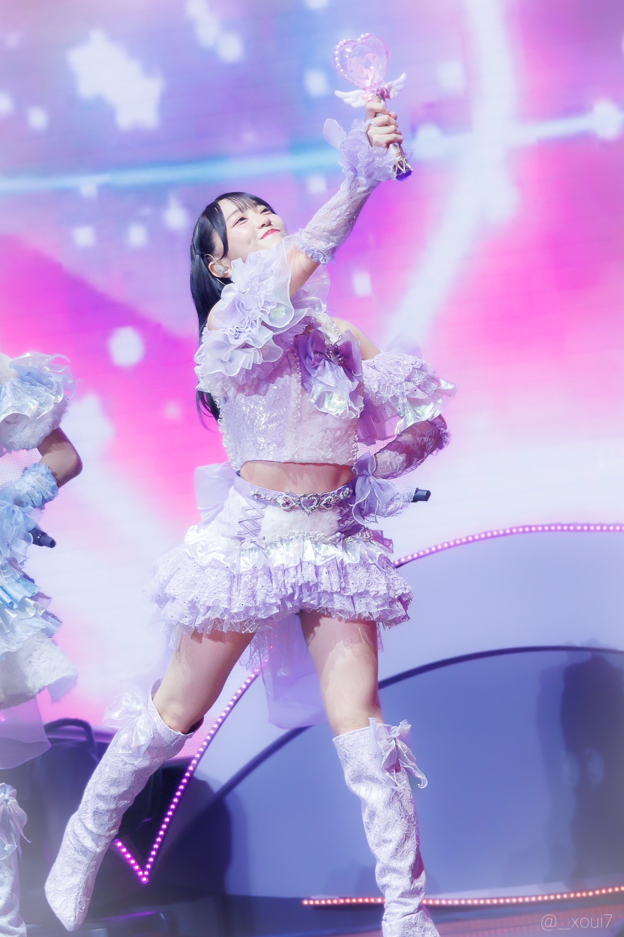 LOVE イコラブ 野口衣織 7周年コンサート衣装 魔法少女 直筆 生写真