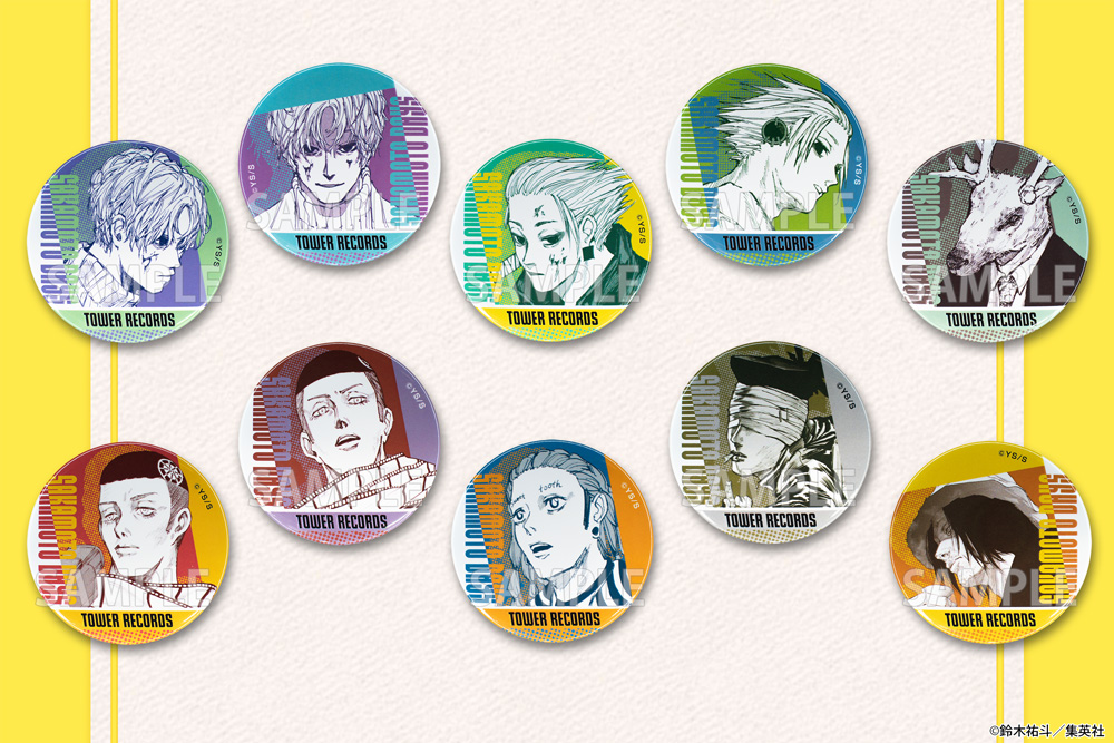 サカモトデイズ SAKAMOTO DAYS タワレコ 缶バッジ アクスタ 原作