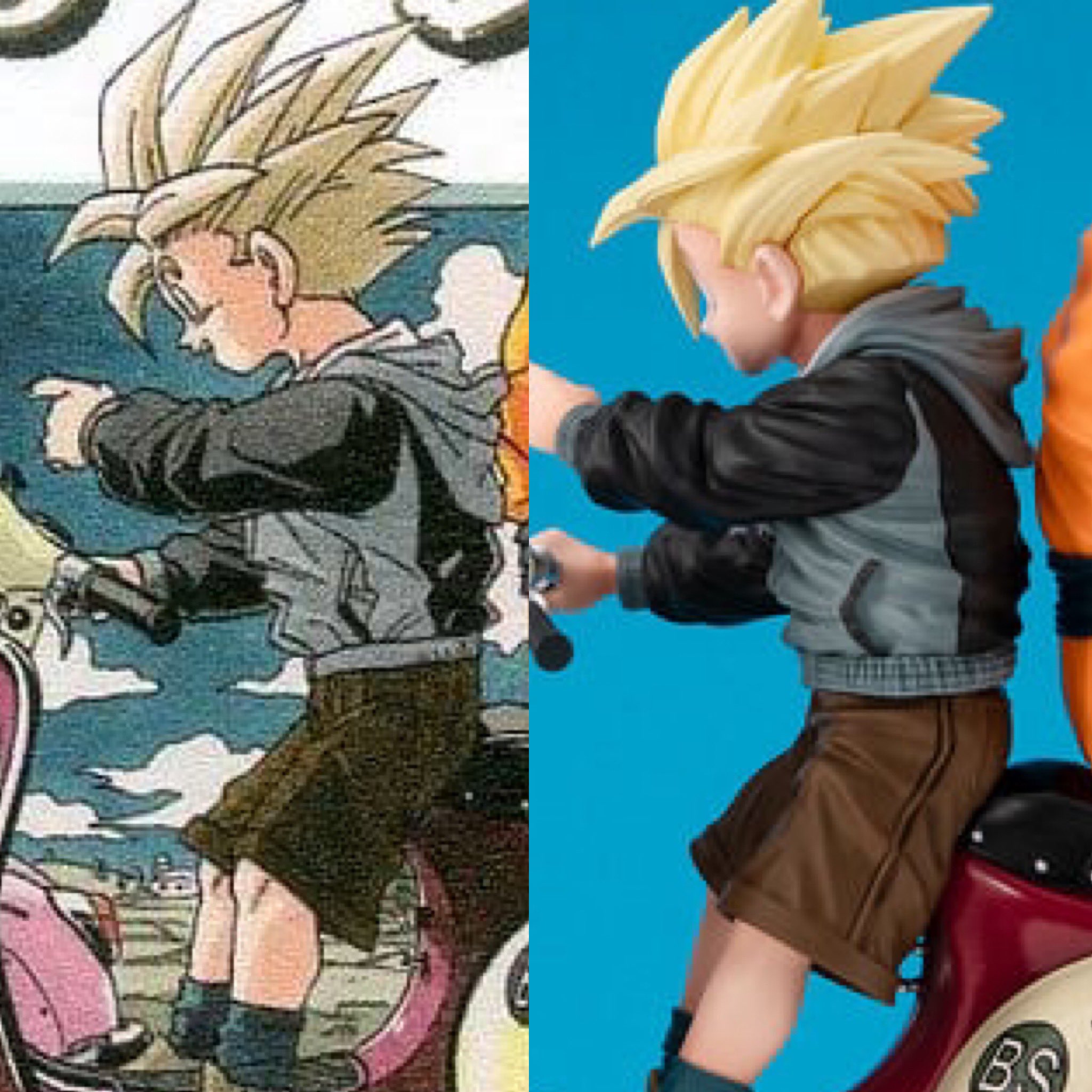 デスクトップリアルマッコイEX ドラゴンボール 注文 孫悟空＆孫悟飯