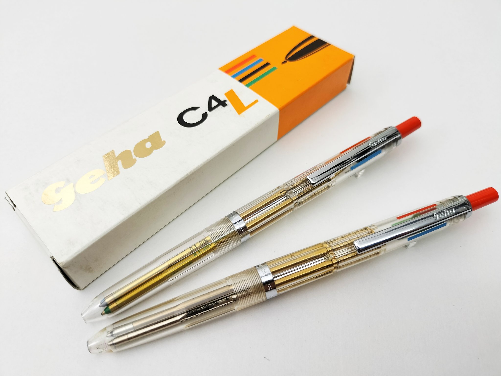 Geha C4L ゲーハー4色ボールペン新品未使用品