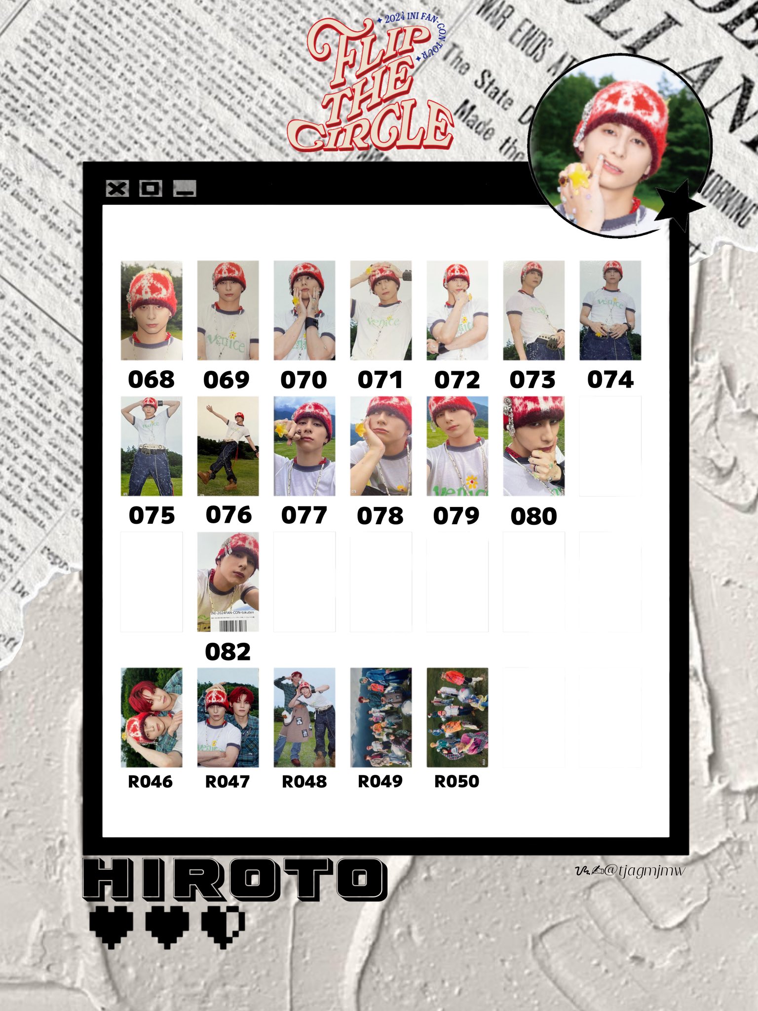 INI 西洸人 KIDS USBメモリ ソロコン特典 INI 西洸人 ソロコン 入場