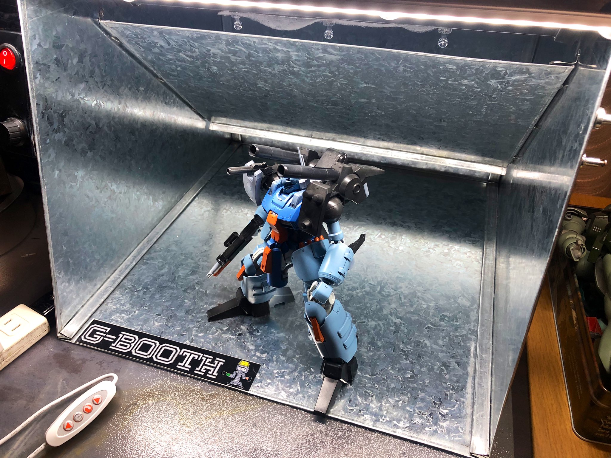 G-BOOTH S-03 コンパクト塗装ブース実用新案風量475m3/h