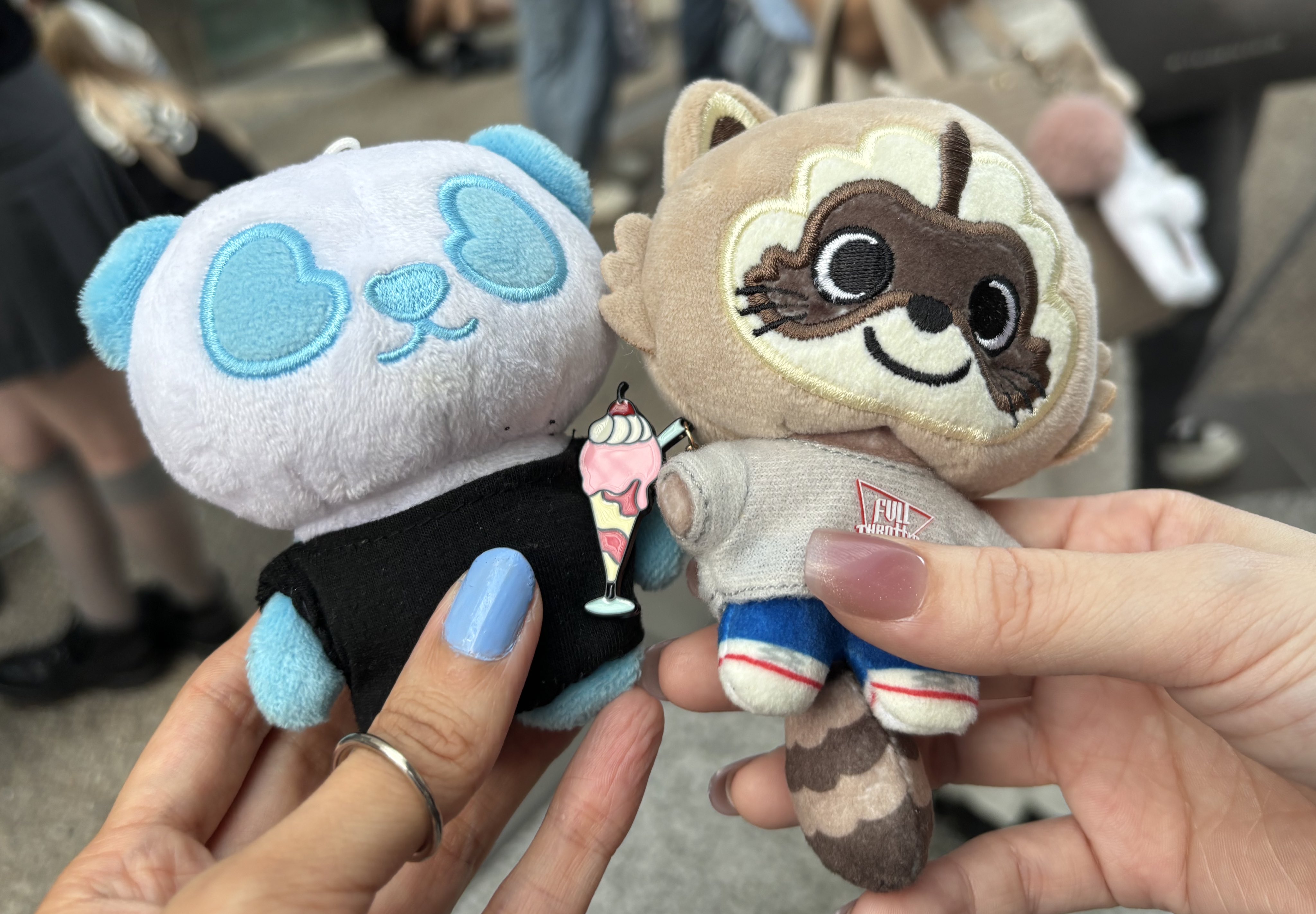 LIL LEAGUE リルパンダ【岡尾真虎】ぬいぐるみキーホルダー/リルリーグ