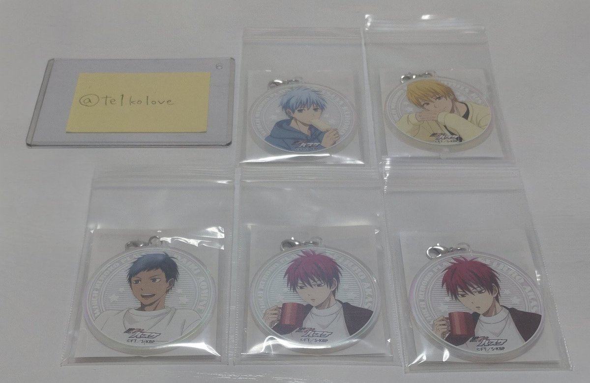 譲渡】黒子のバスケ 黒バス キャラポップストア キャラポ ～ Cozy Time