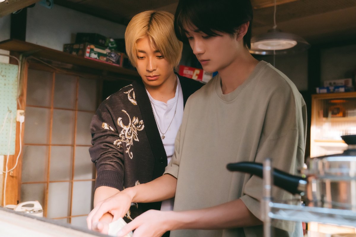 M!LK 山中柔太朗＆超特急・髙松アロハ 距離が縮まる一瞬… 映画『純愛上