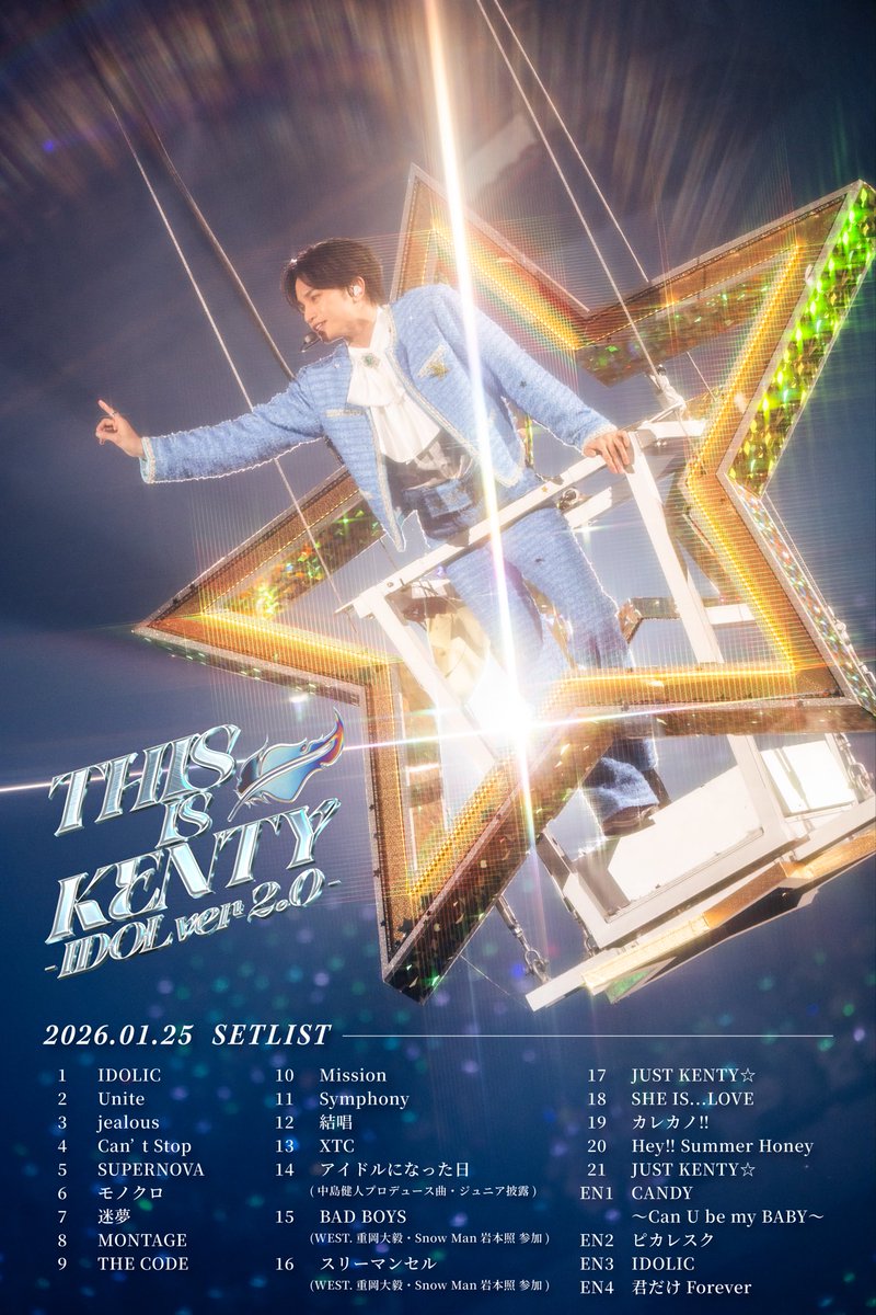 THIS KENTY-IDOL IS 中島健人 ver2.0-IDOLICの魔法