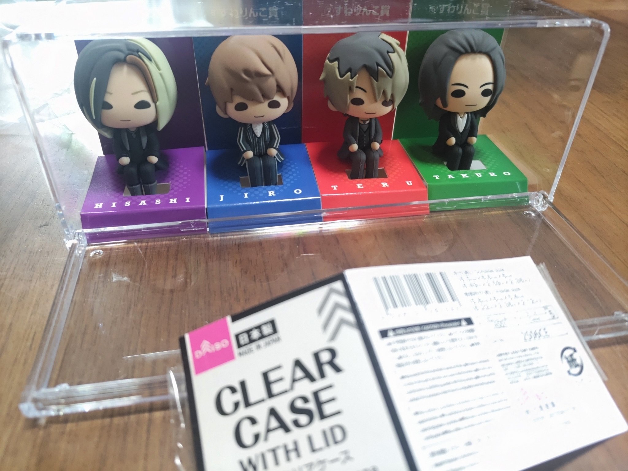 か*む様 GLAY 30th Anniversary『すわりんこ』全4種 か*む様 GLAY