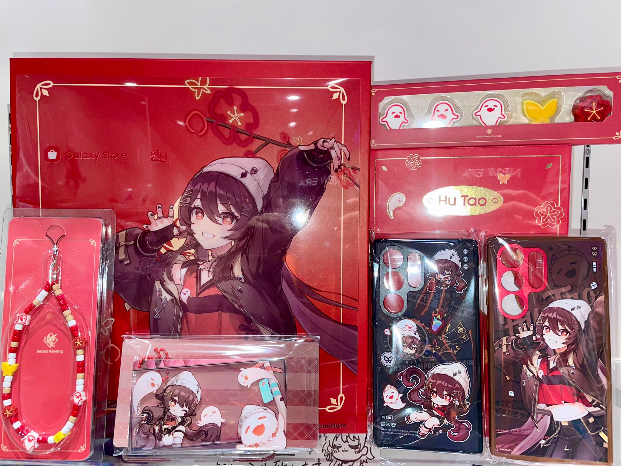 原神】Galaxy S24 Ultraコラボ コレボセット 胡桃 Galaxy S24 Ultra