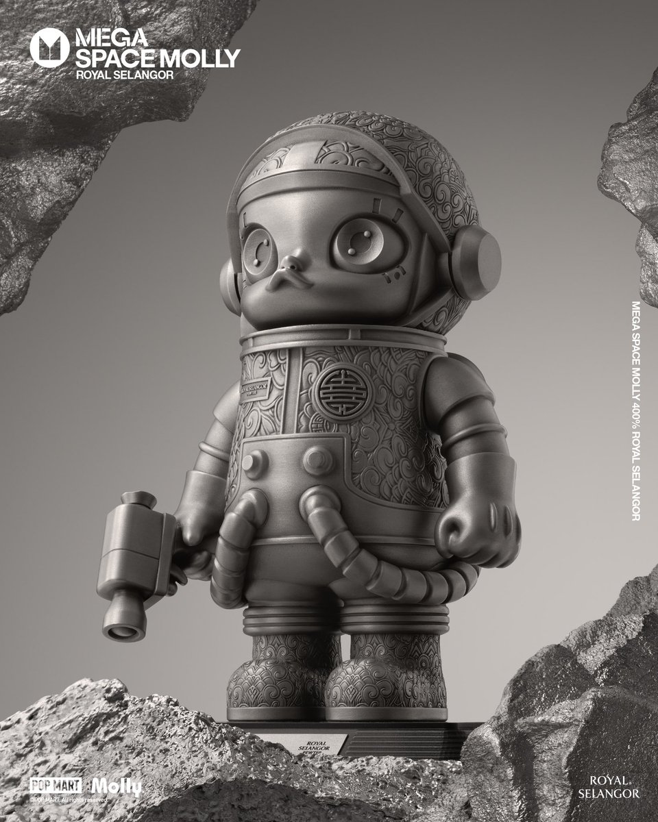 🆕MEGA SPACE MOLLY 400% Royal Selangor 11月9日（土） 販売店舗