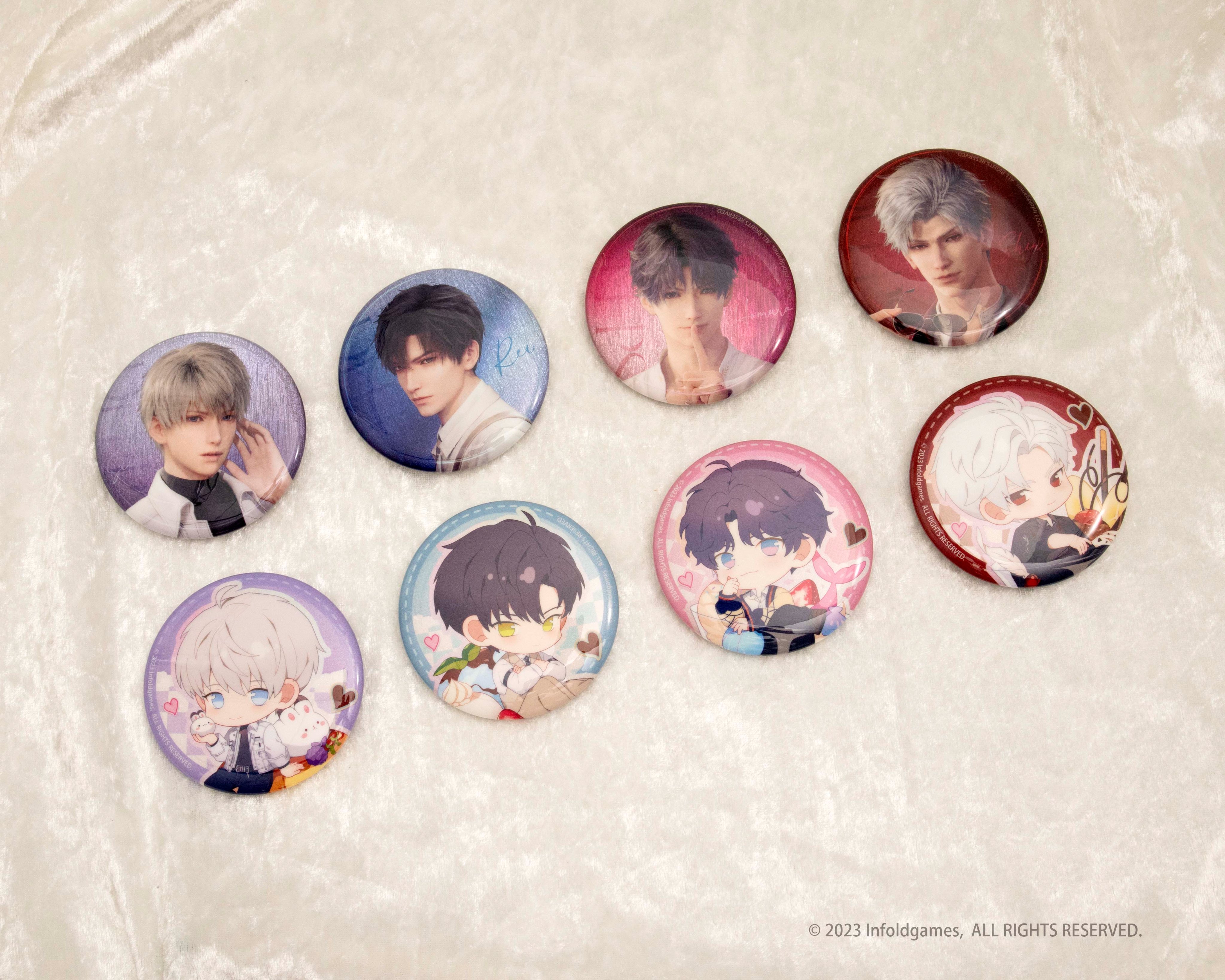 36バラ売り不可 缶バッジ 恋と深空 ホムラ スイーツパラダイス