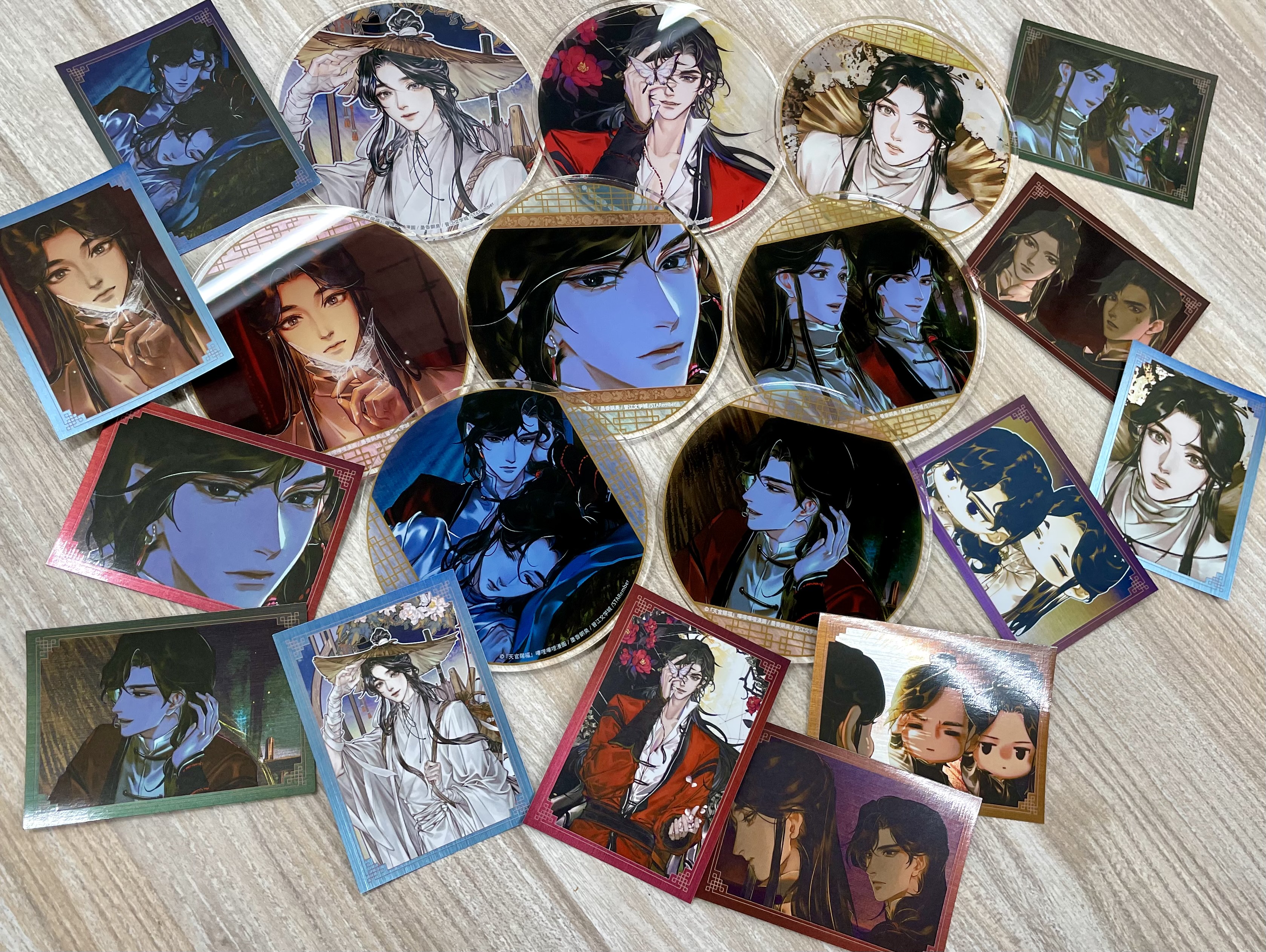 天官賜福 Theキャラカフェ ランチョン&コースター 全種 天官賜福 The