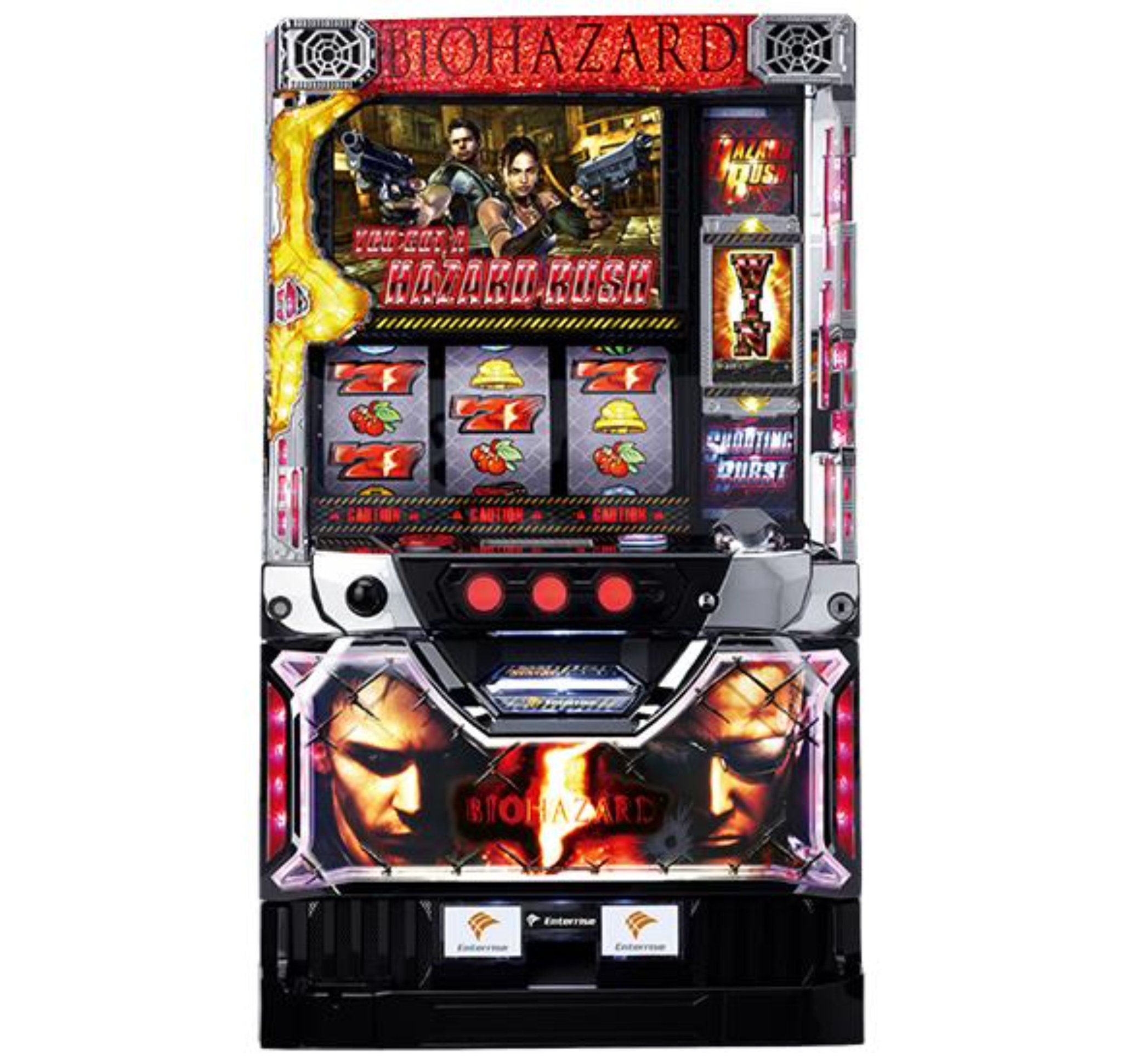 スロットバイオハザード5 実機 パチスロ バイオハザード5 実機