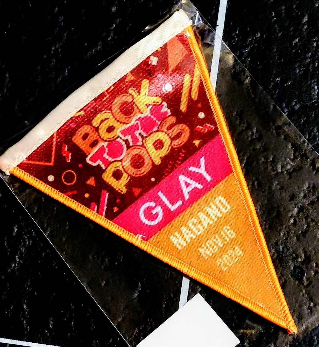 GLAY ガーランド 大阪セット GLAY 会場限定 ガーランドバッジ 大阪