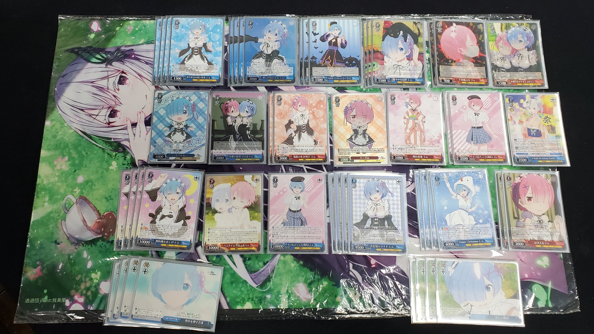 ヴァイスシュヴァルツ リゼロ デッキ 引退品 ヴァイスシュヴァルツ引退