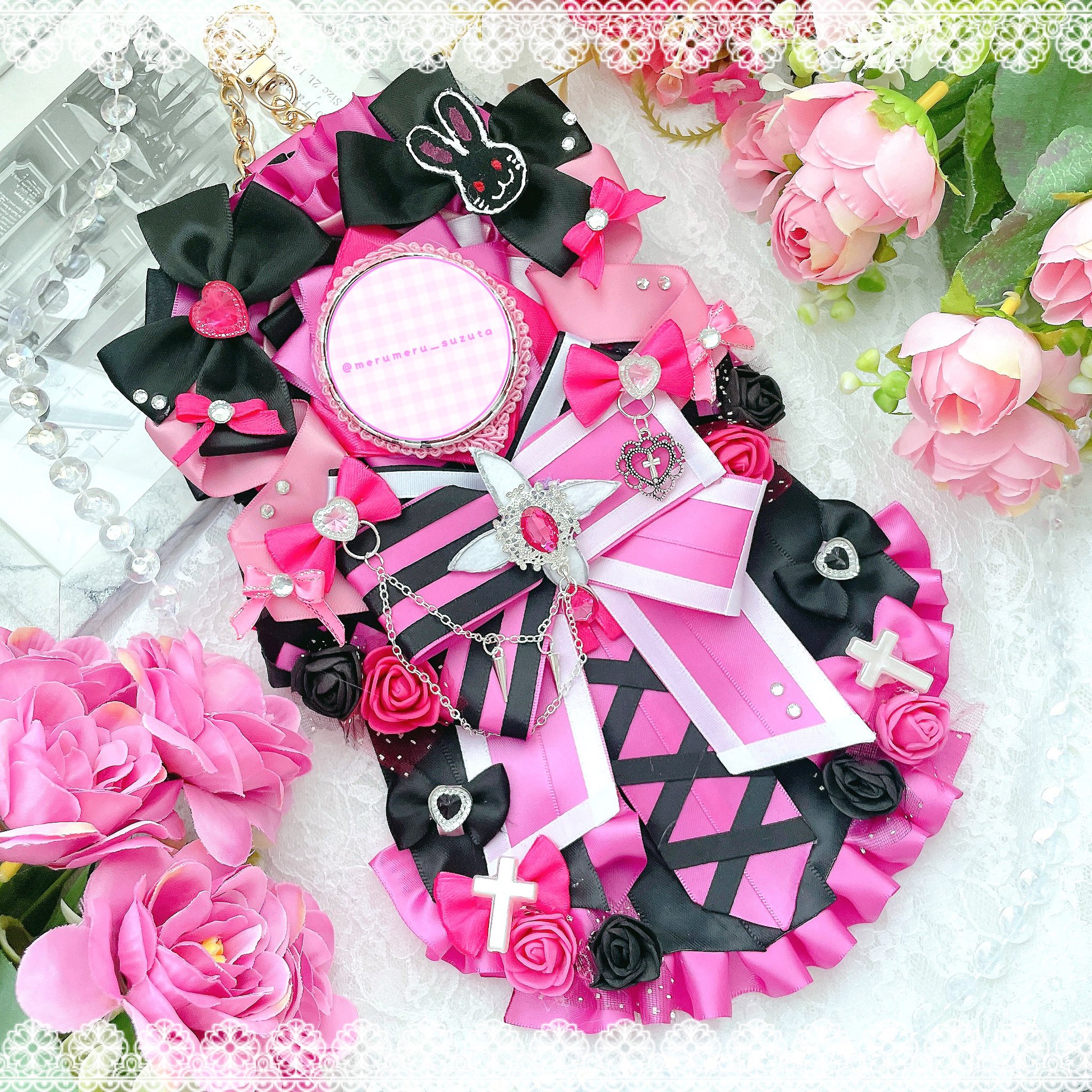 オーダー受付中】痛ロゼット ロゼッタ 缶バッジ 推し活 痛バ