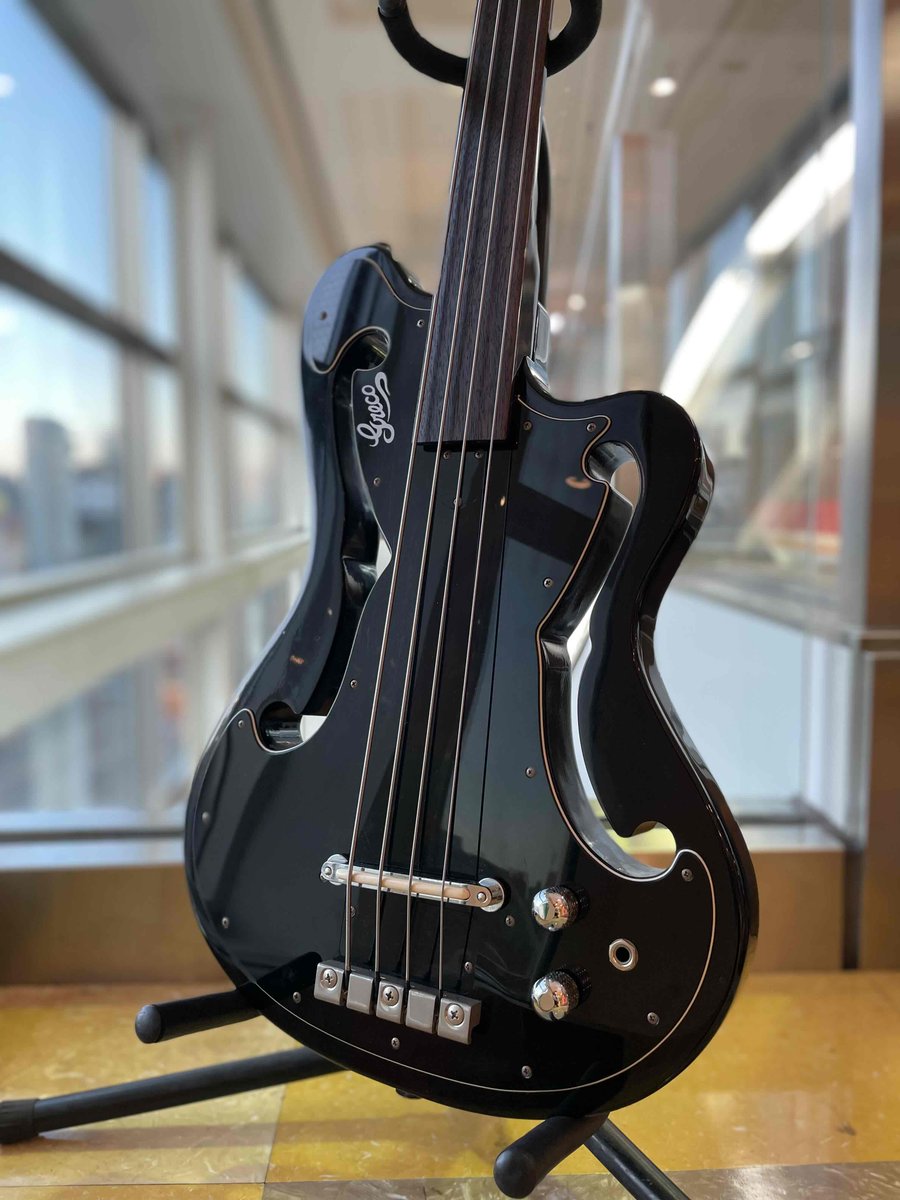 中古エレキ】Greco / A-100FL BK 知る人ぞ知るアンペグのスクロール